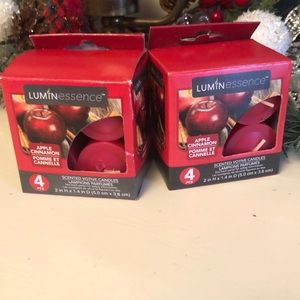 Scented Votive Candles 2 boxes of 4